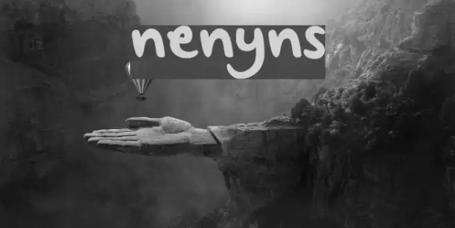nenyns Font examples