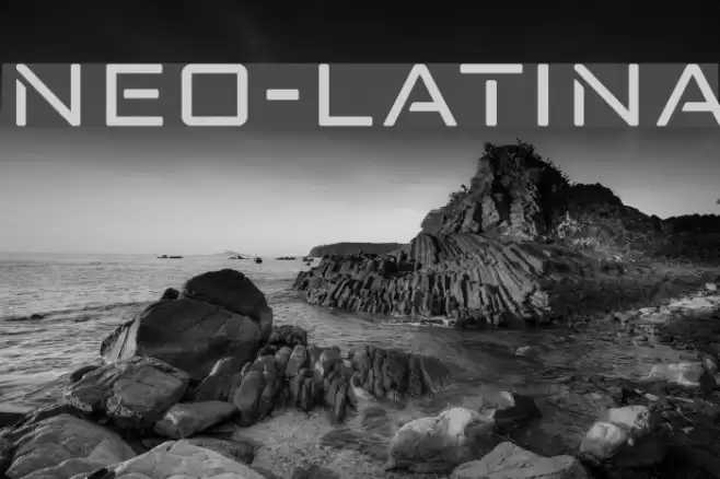 neo-latina Font examples