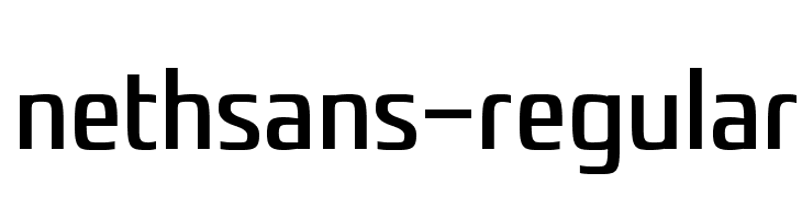 nethsans-Regular  لخطوط تنزيل