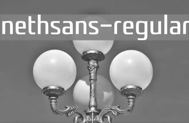 nethsans-Regular Example 1