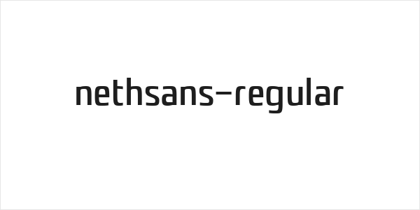 nethsans-Regular Logo