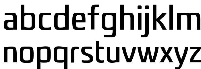 nethsans-Regular Font LOWERCASE
