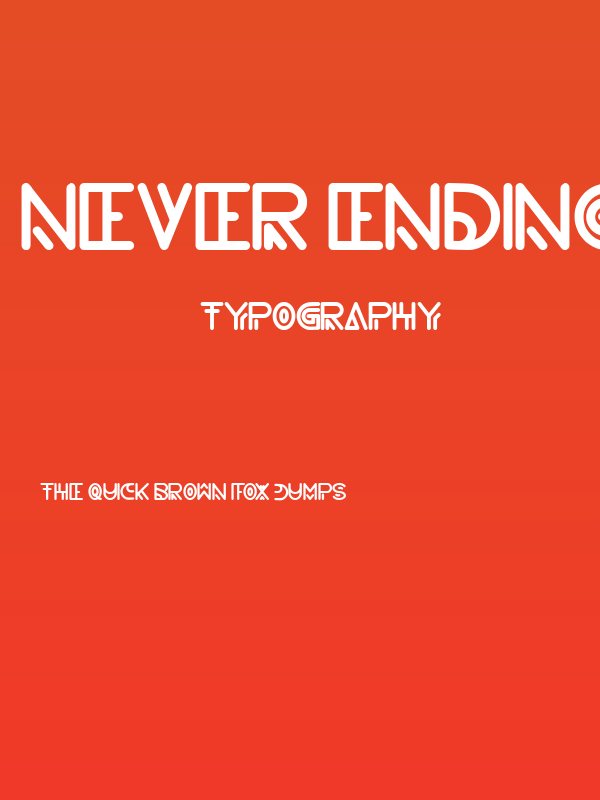 never ending maze Poster