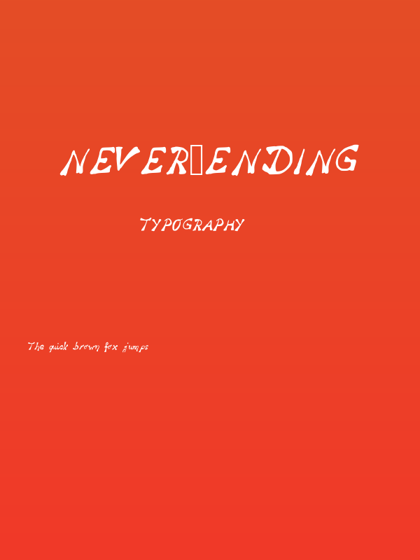 never_ending Poster