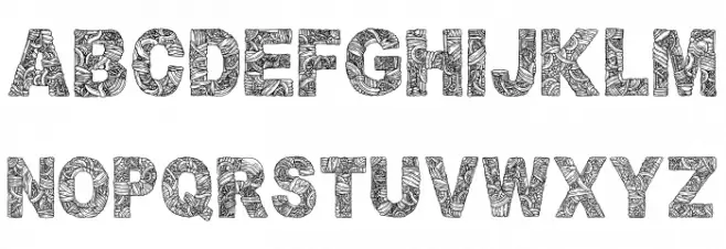 new Font Polices MAJUSCULES