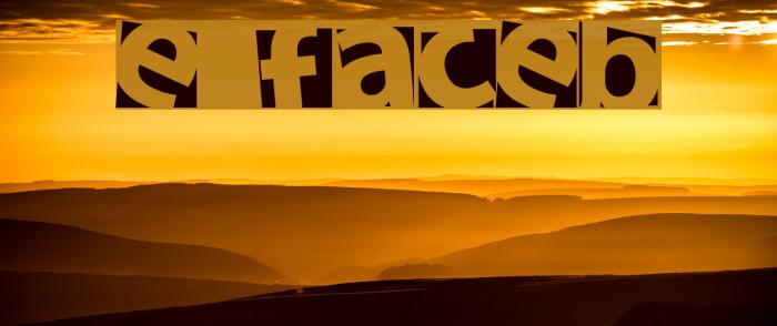 new facebook Font examples