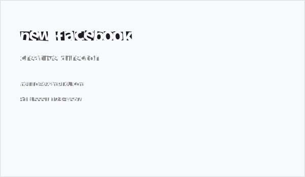 new facebook Business Card