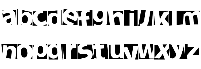 new facebook Font LOWERCASE