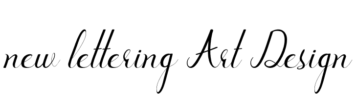 new lettering Art Design  baixar fontes gratis