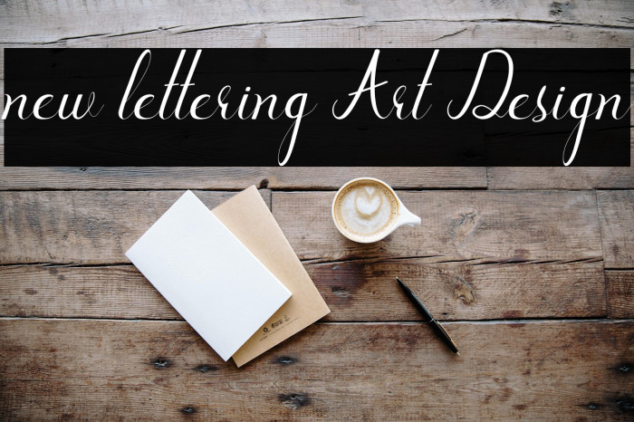 new lettering Art Design Example 3