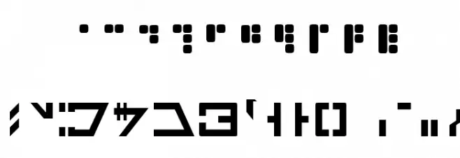 newAurabesh Font OTHER CHARS