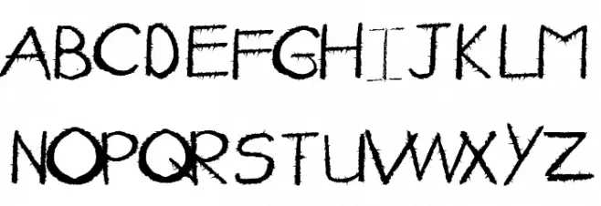 newFont-Regular Шрифта ВЕРХНИЙ