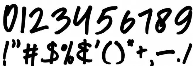 newfrench Font OTHER CHARS