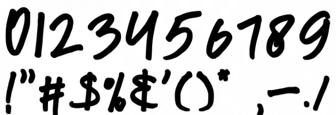 newfrench Font OTHER CHARS