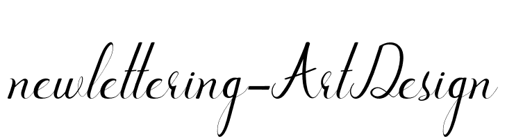 newlettering-ArtDesign  baixar fontes gratis