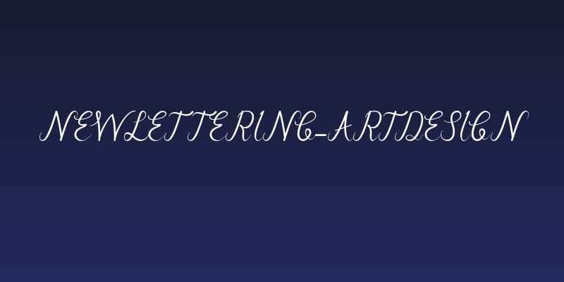 newlettering-ArtDesign Social Header