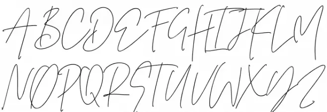 newyork Font UPPERCASE
