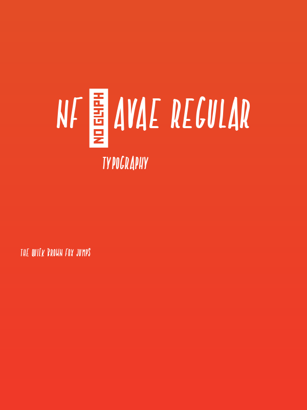 NF-Avae Regular Poster