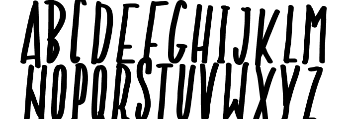 NF-Avae Regular Font LOWERCASE