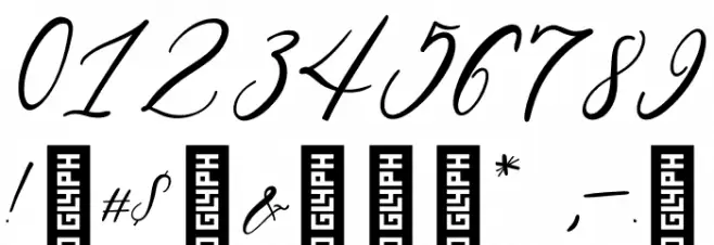 NF-Lukara Regular Font OTHER CHARS