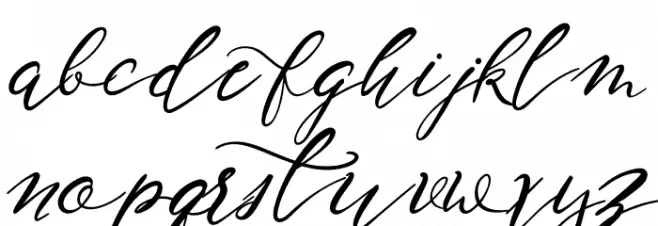 NF-Lukara Regular Font LOWERCASE