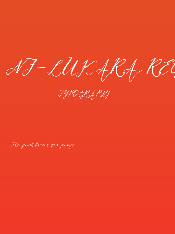 NF-Lukara Regular Poster