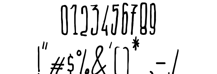 NF-Prokopis Regular Font OTHER CHARS