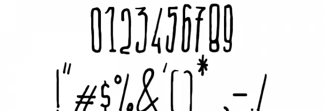 NF-Prokopis Regular Font OTHER CHARS