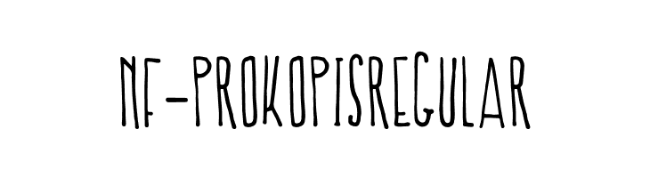 NF-Prokopis Regular  font caratteri gratis