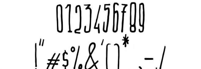 NF-Prokopis Regular Font OTHER CHARS