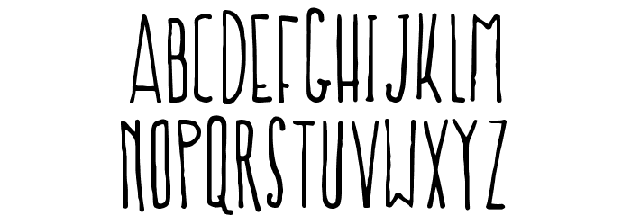 NF-Prokopis Regular Font LOWERCASE