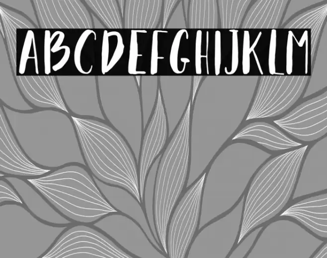 NF-Takhie-Free Regular Font examples