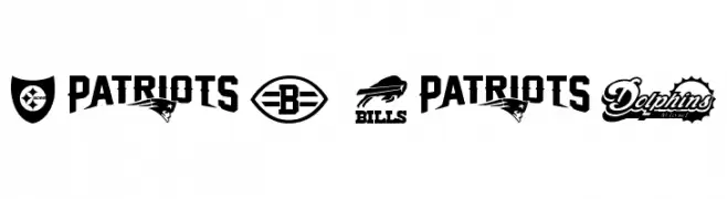 NFL AFC  免费字体下载