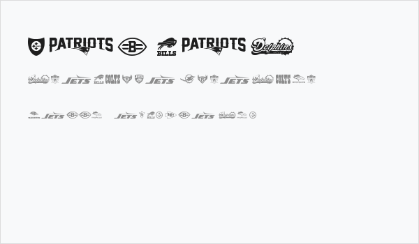 NFL AFC Business Card