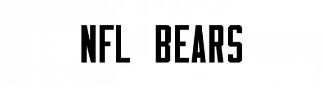 NFL Bears  تنزيل الخطوط