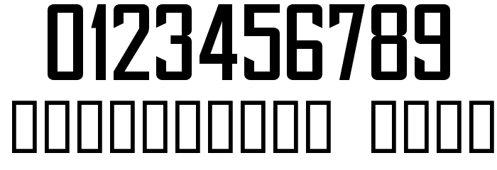 NFL Chargers 2007 Font OTHER CHARS