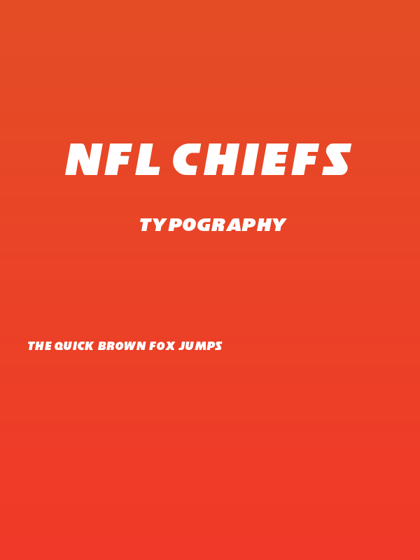 NFL Chiefs Poster