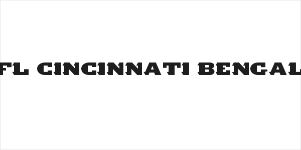 NFL Cincinnati Bengals Logo