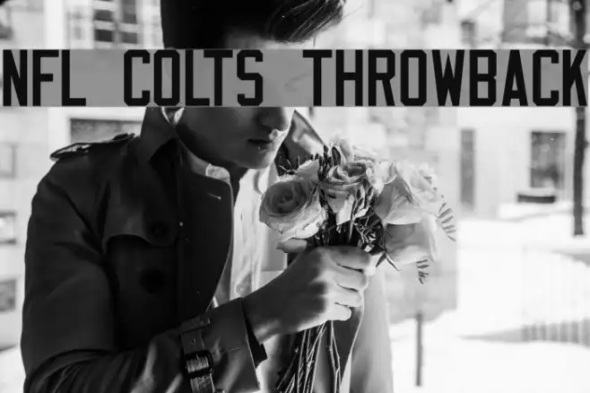 NFL Colts Throwback Example 2