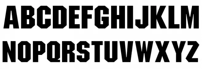 NFL Dolphins Шрифта ВЕРХНИЙ