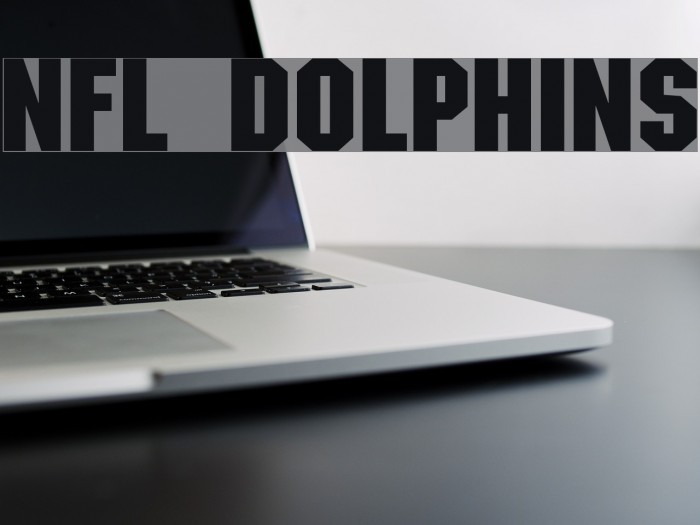 NFL Miami Dolphins Font - UpFonts