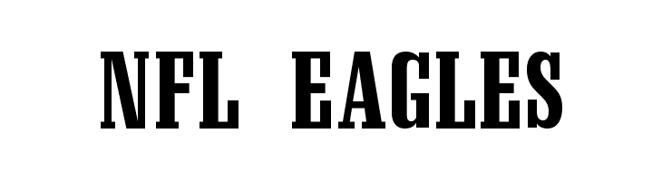 philadelphia eagles font letter j
