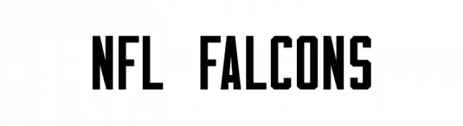 NFL Falcons  नि: शुल्क फ़ॉन्ट्स डाउनलोड