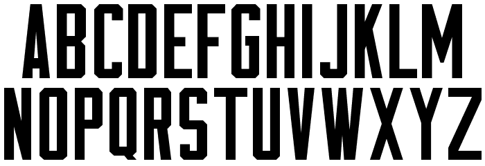 NFL Falcons Font LOWERCASE