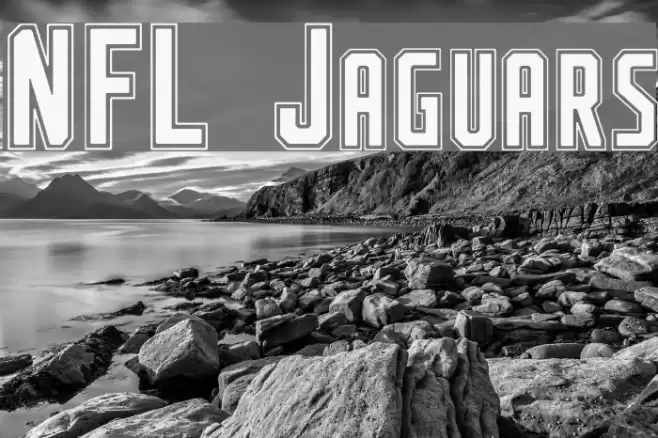 NFL Jaguars Font examples