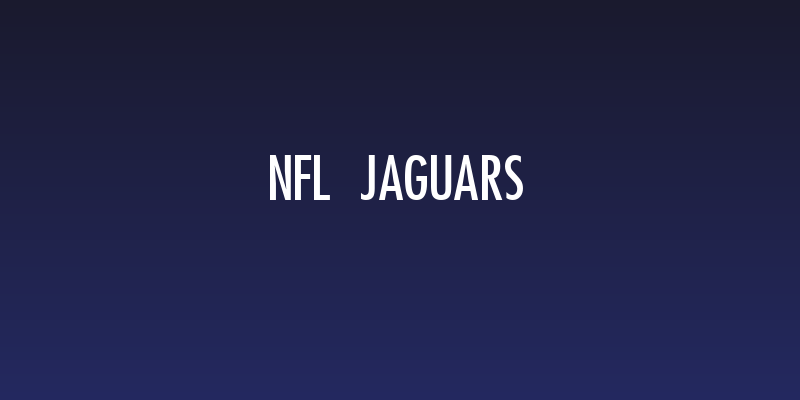 NFL Jaguars Social Header