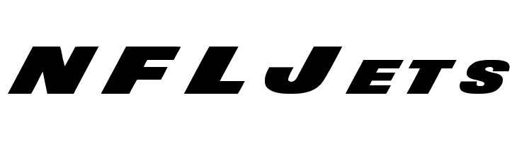 Does anyone know the jets logo font? : r/nyjets