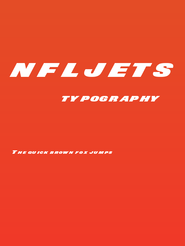 NFL Jets Poster