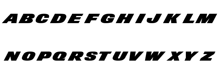 NFL Jets Font LOWERCASE