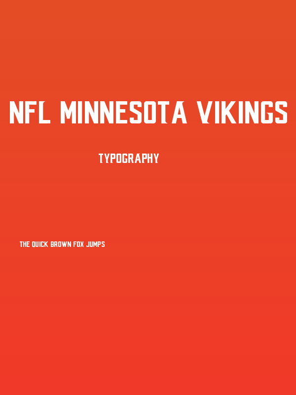 NFL Minnesota Vikings Poster